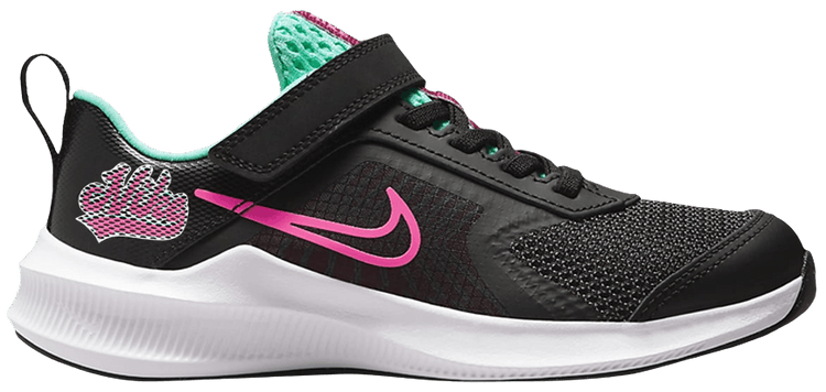 Nike Downshifter 11 SE PS Black Dynamic Turquoise