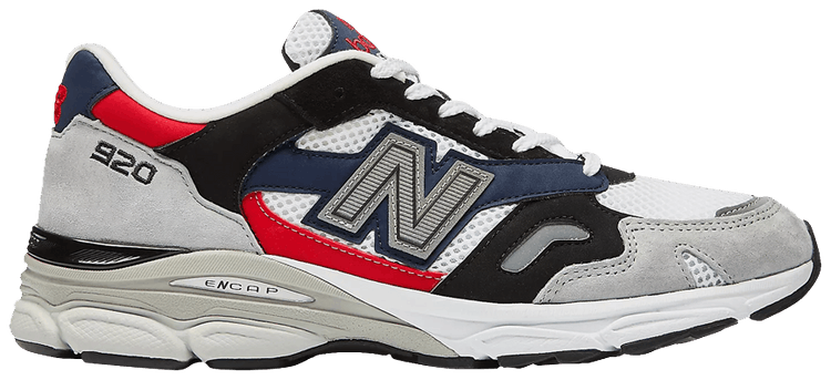 920 Made In England 4E Wide Grey Black