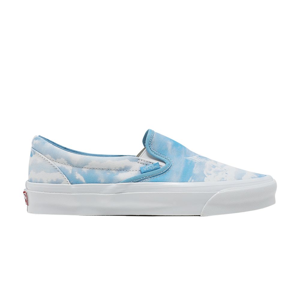 Vans Kith x Vault OG Classic Slip-On LX 'Clouds' | White | Men's Size 4.5
