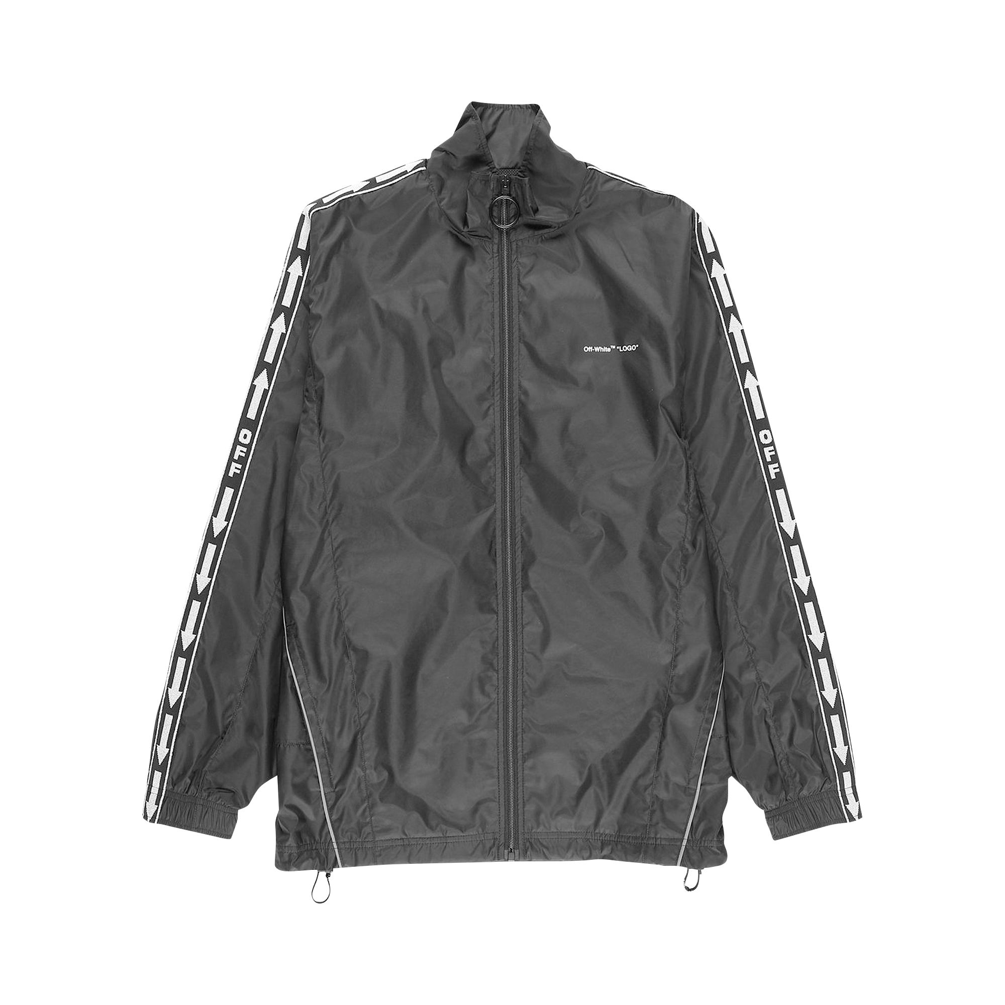 Off-White Track Jacket 'Black' | Men's Size S