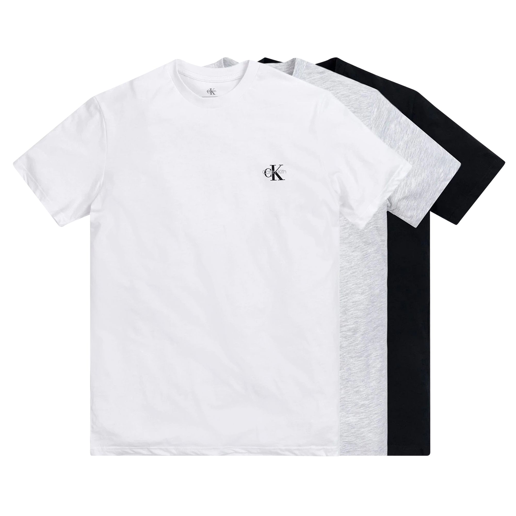 Pre-owned Kith For Calvin Klein 3 Pack Undershirt 'multi' | Multi-color | Men's Size M