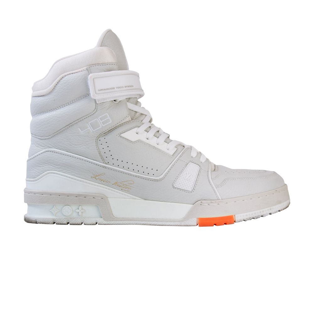 Louis Vuitton 408 Trainer Sneaker Boot 'Nuage White' | Men's Size 9 - 1A5A0N