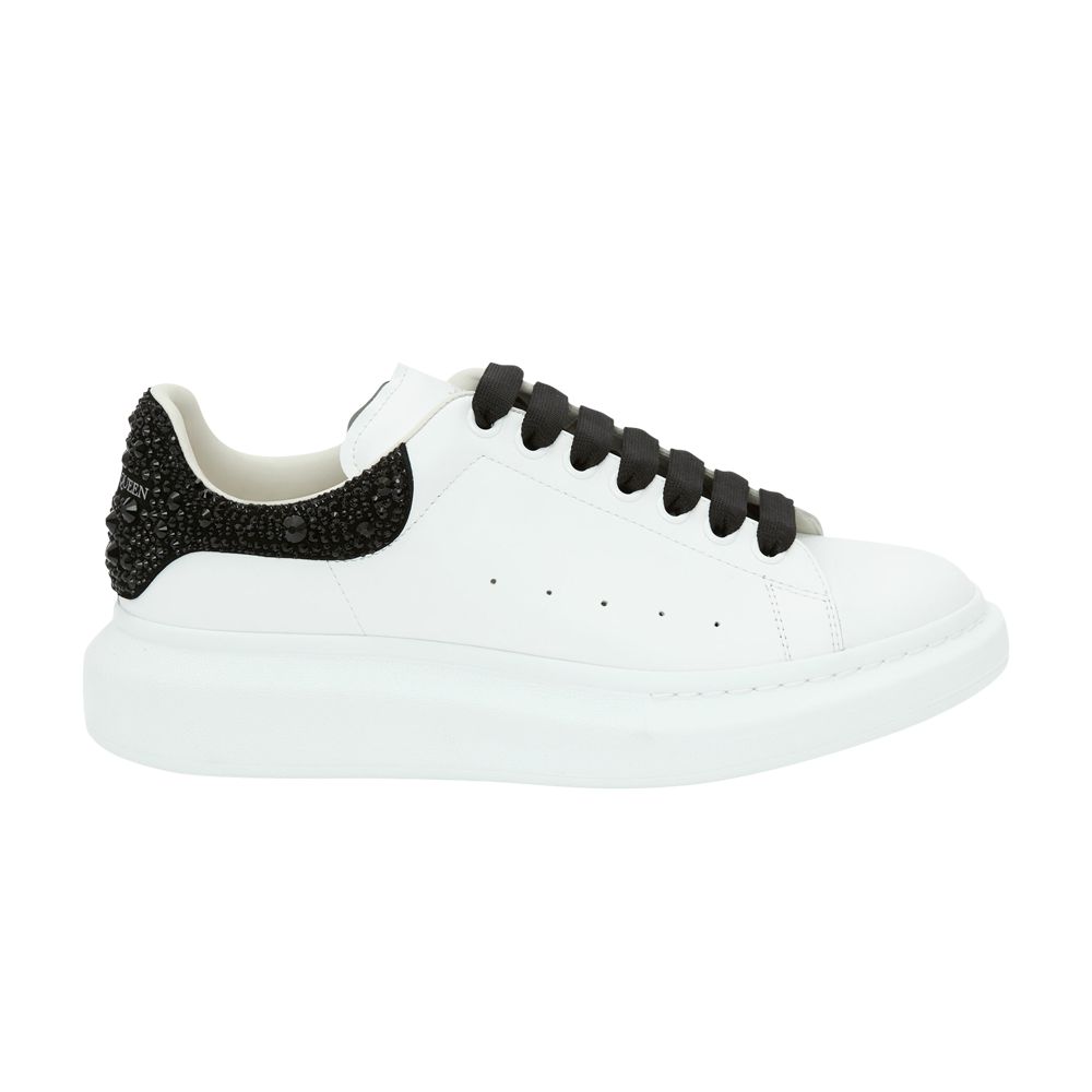 Pre-owned Alexander Mcqueen Oversized Sneaker 'white Black Crystal' | Men's Size 40