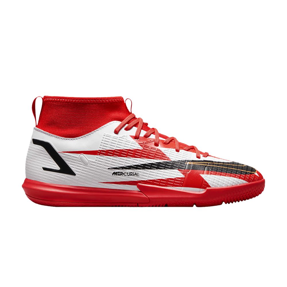 Nike Mercurial Superfly 8 Academy CR7 IC GS 'Chile Red' | Kid's Size 2