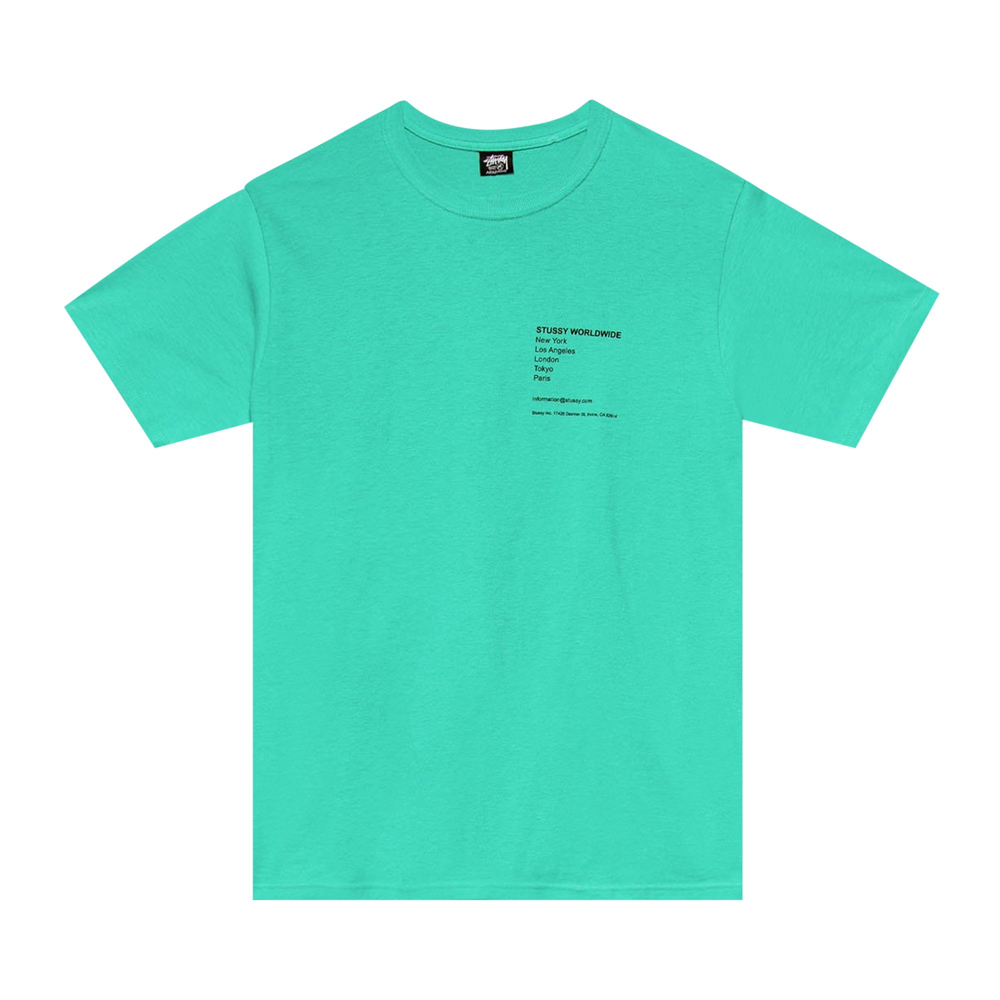 Pre-owned Stussy Modern Leaders Tee 'green'