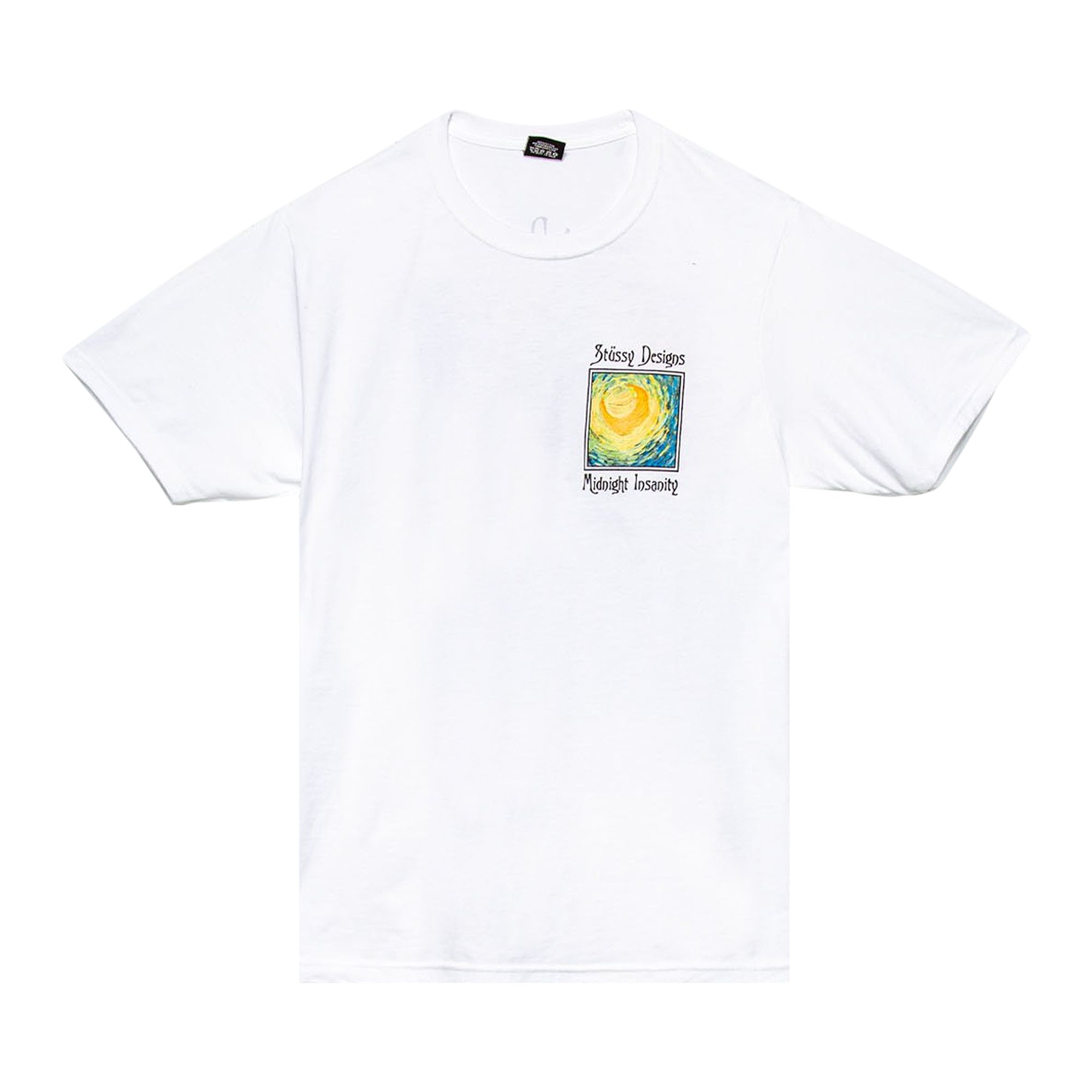Pre-owned Stussy Midnight Insanity Tee 'white'
