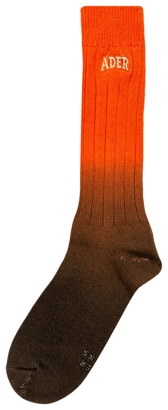靴下・ソックス ADERERROR Tone socks Orange Buy Ader Error socks and tights: New & Pre-Owned | GOAT