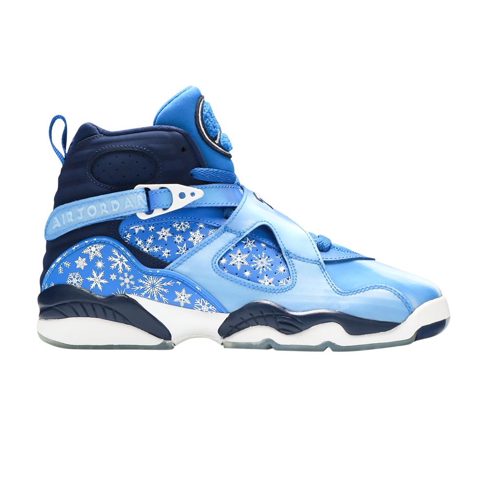 Air Jordan 8 Retro GS 'Snowflake' | Blue | Kid's Size 7