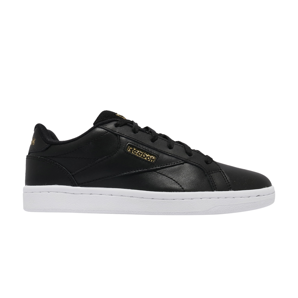 Pre-owned Reebok Wmns Royal Complete Clean Lx 'black Gold Metallic'