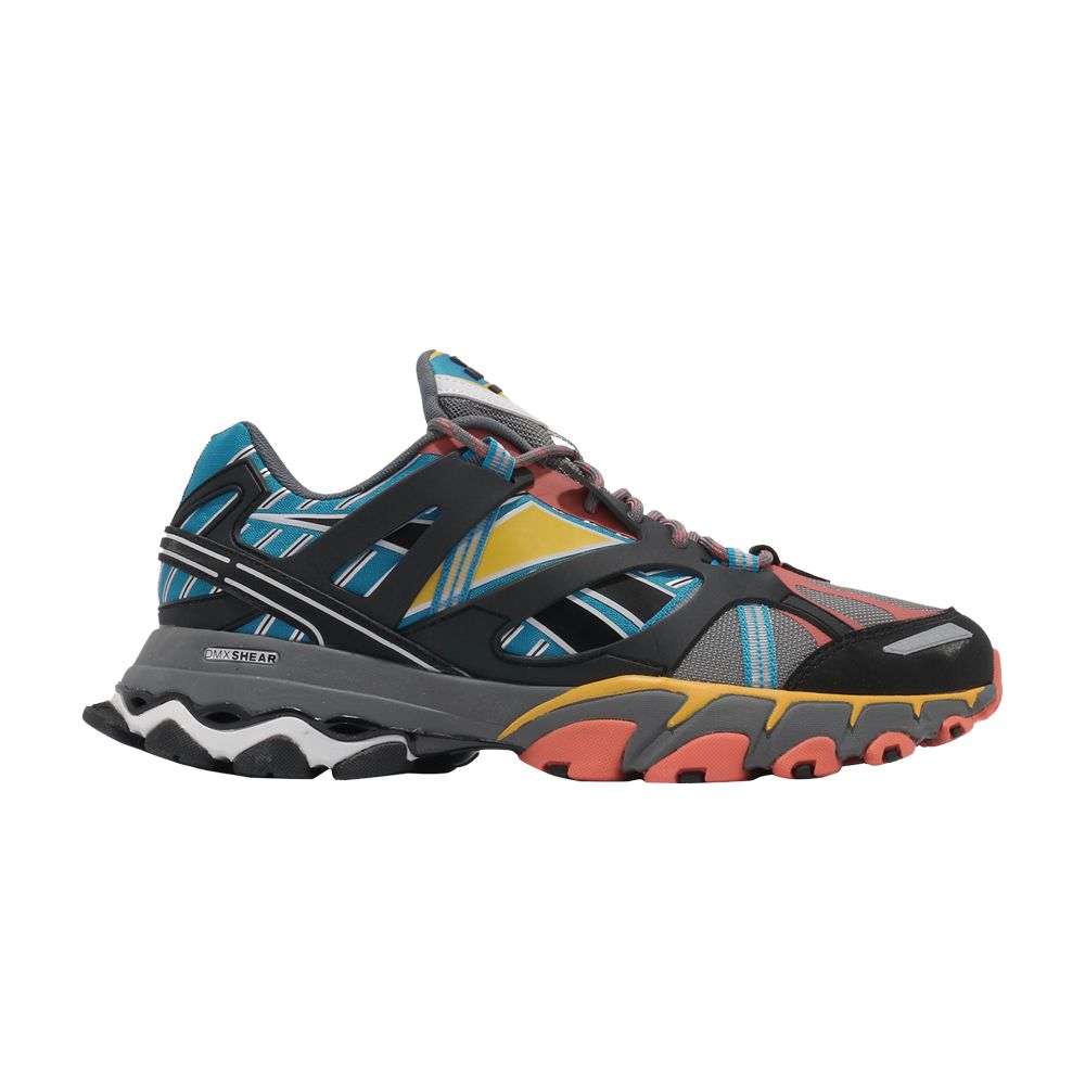 REEBOK DMX TRAIL SHADOW 'GREY CON BLUE CICID ORANGE'