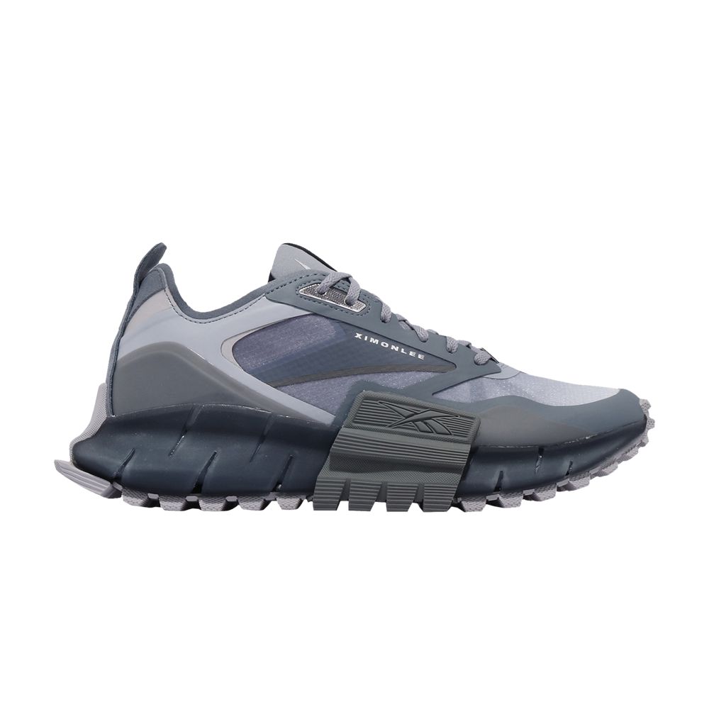 REEBOK XIMON LEE X ZIG KINETICA HORIZON EDGE 'SNAKE PACK - METALLIC GREY NAVY'