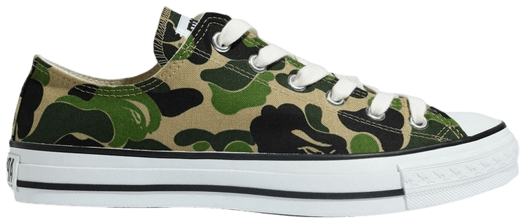 Bapesta Low M2 ABC Camo   Green
