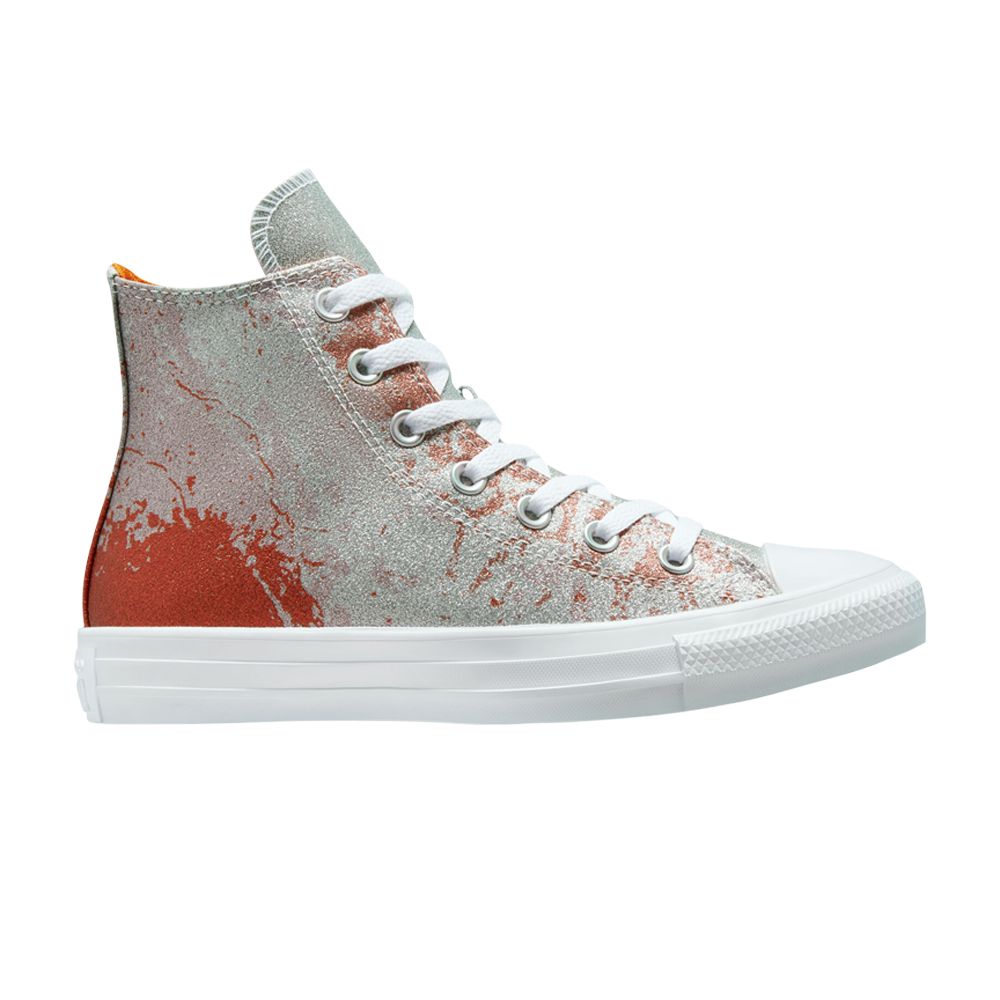 Converse Wmns Chuck Taylor All Star High 'Hybrid Shine - Gradient Fire Pit' | Orange | Women's Size 8