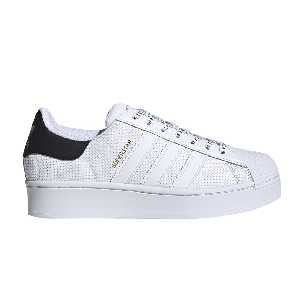 ADIDAS ORIGINALS WMNS SUPERSTAR BOLD 'WHITE BLACK'