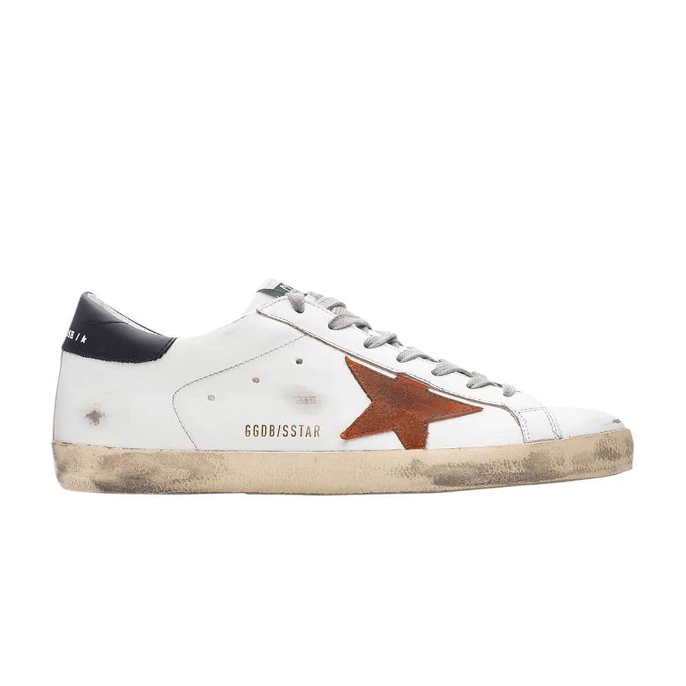 Pre-owned Golden Goose Superstar 'white Orange' | Men's Size 43