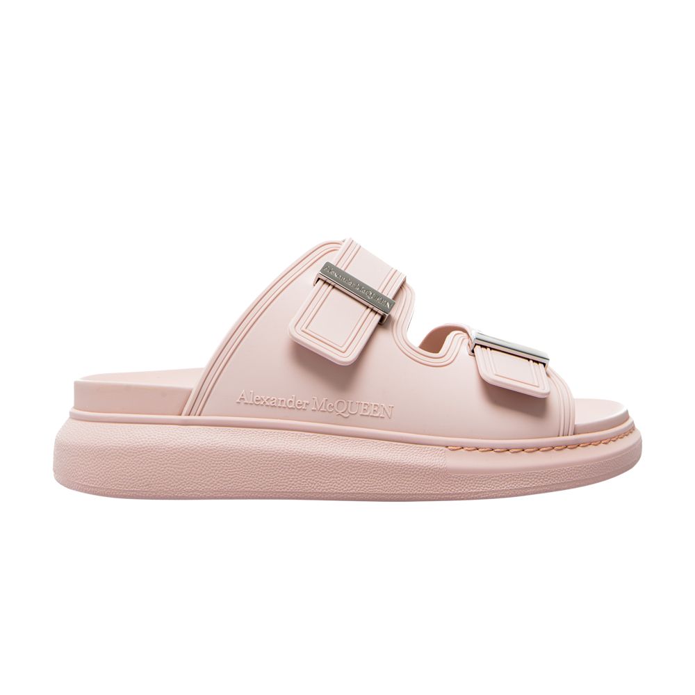 Pre-owned Alexander Mcqueen Wmns Hybrid Slide 'tea Rose' | Pink | Women's Size 35