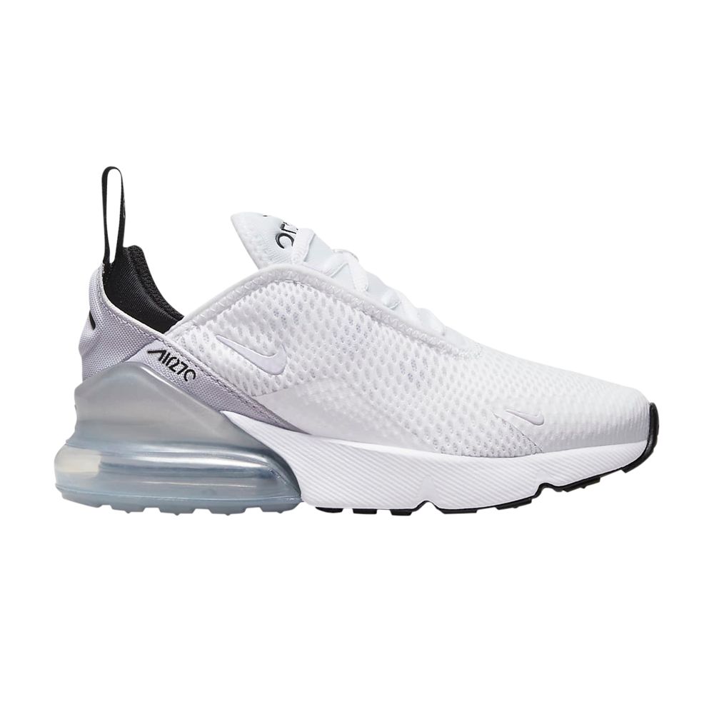Pre-owned Nike Air Max 270 Ps 'white Metallic Silver' | Kid's Size 2