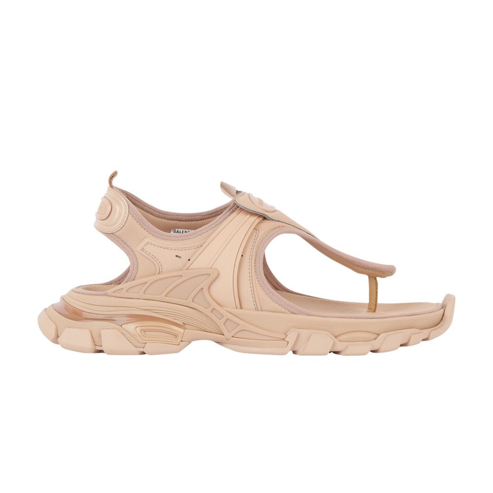 Pre-owned Balenciaga Wmns Track Sandal 'beige' | Brown | Women's Size 36