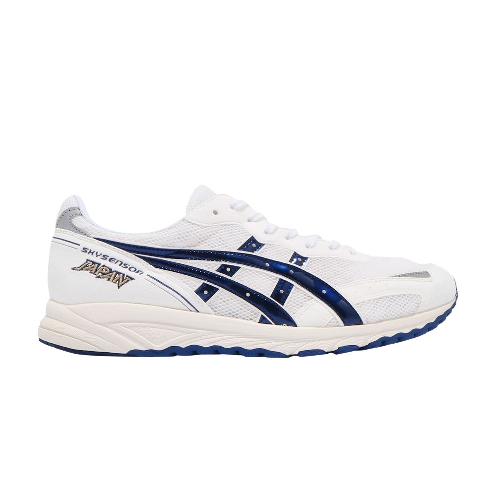 激安先着 Asics Pre-owned Skysensor ModeSens | White In Print' 'blue Japan スパイク・シューズ