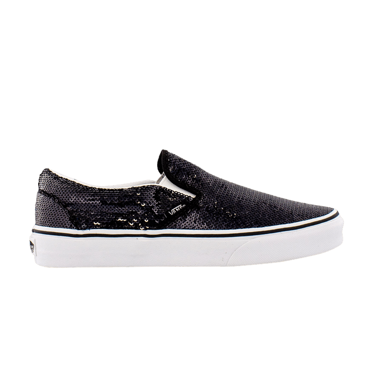 Buy Classic Slip On Micro Sequins Black VN0A4U382PC GOAT CA