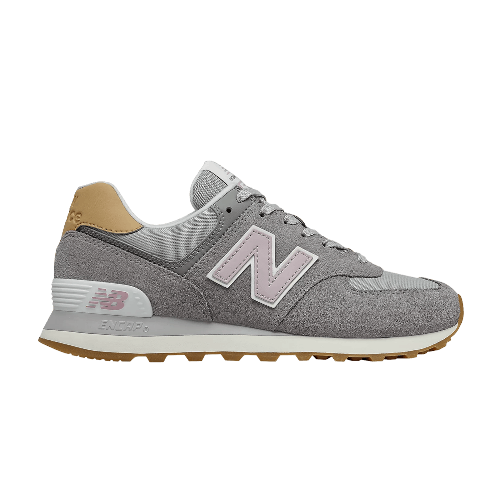 Wmns 574 2E Wide 'Tencel - Steel Rose 