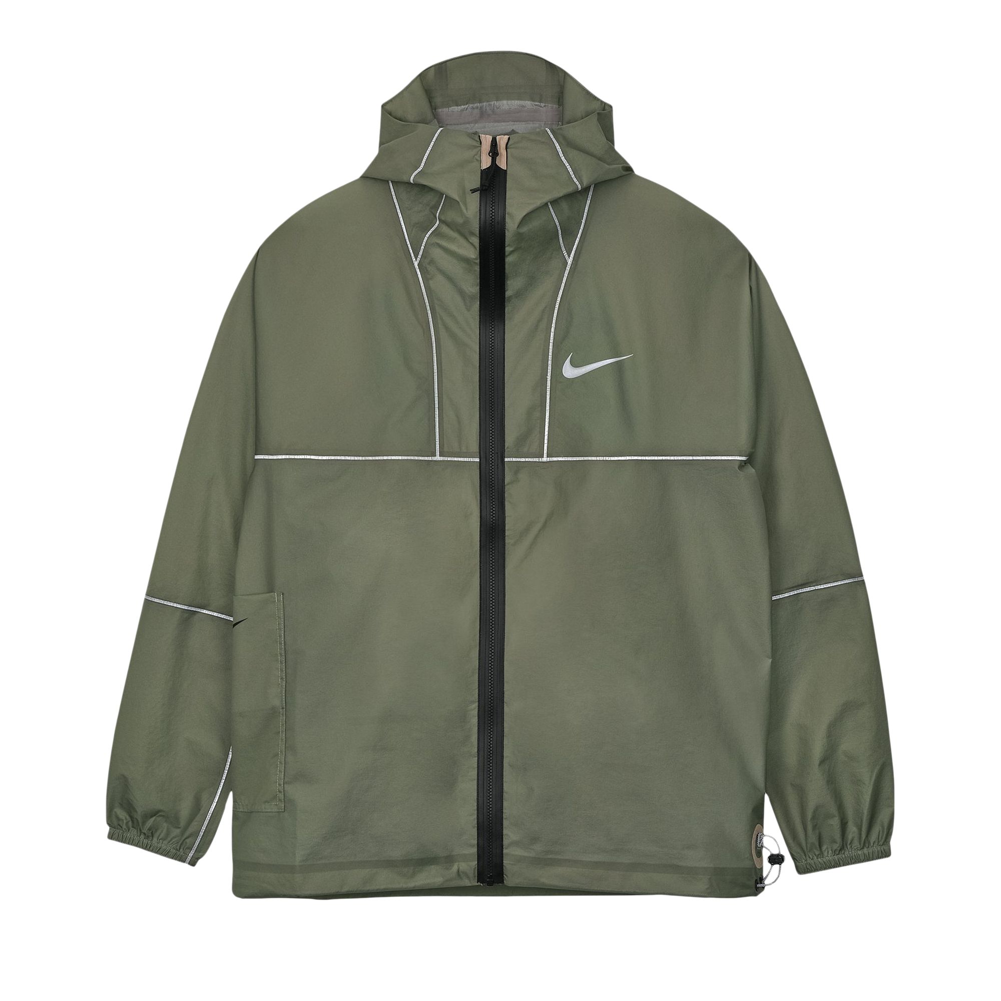 Nike M NRG iSPA Packable Jacket 'Light Army/Black' | Green | Men's Size S