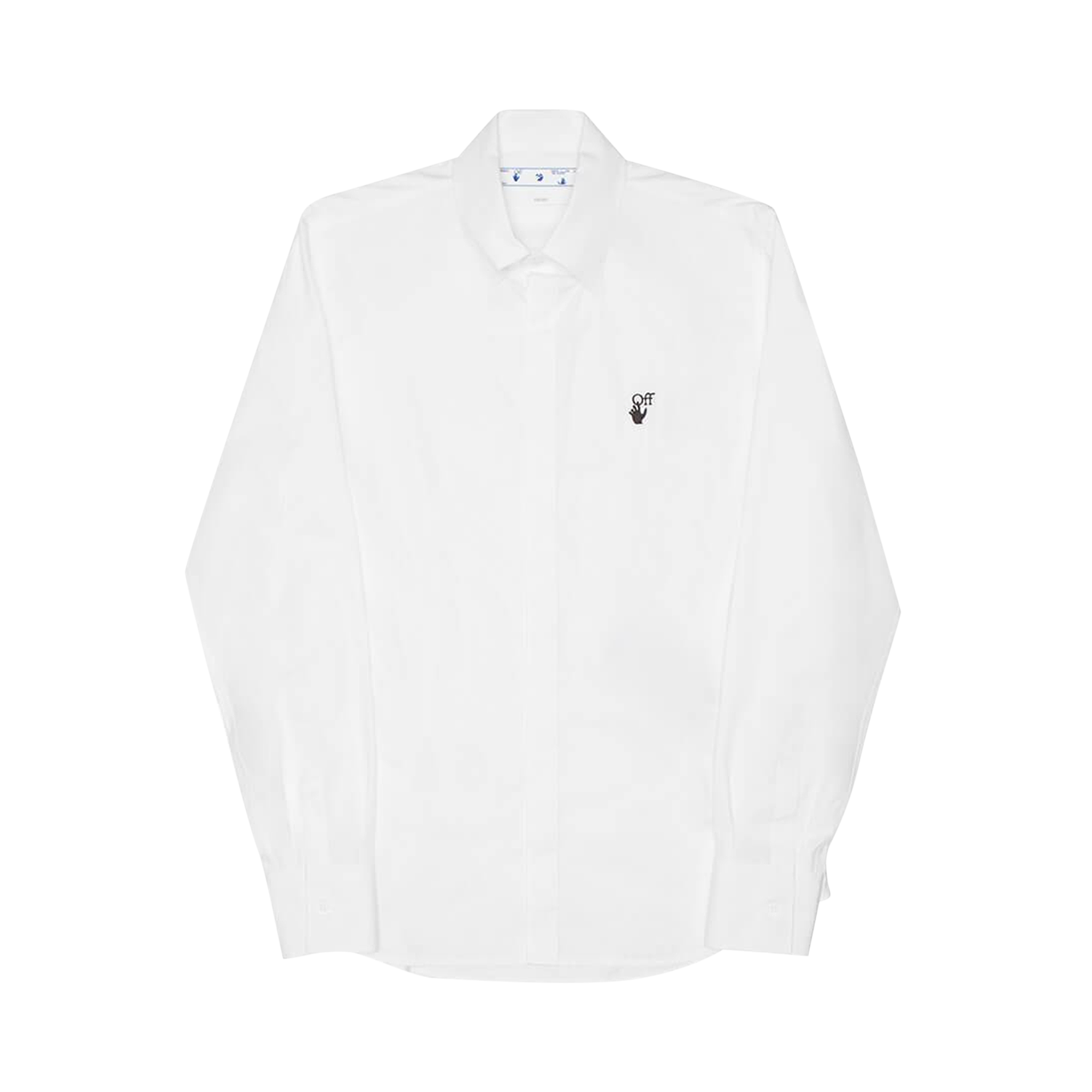 Pre-owned Off-white Hands Off Classic Shirt 'white/black'
