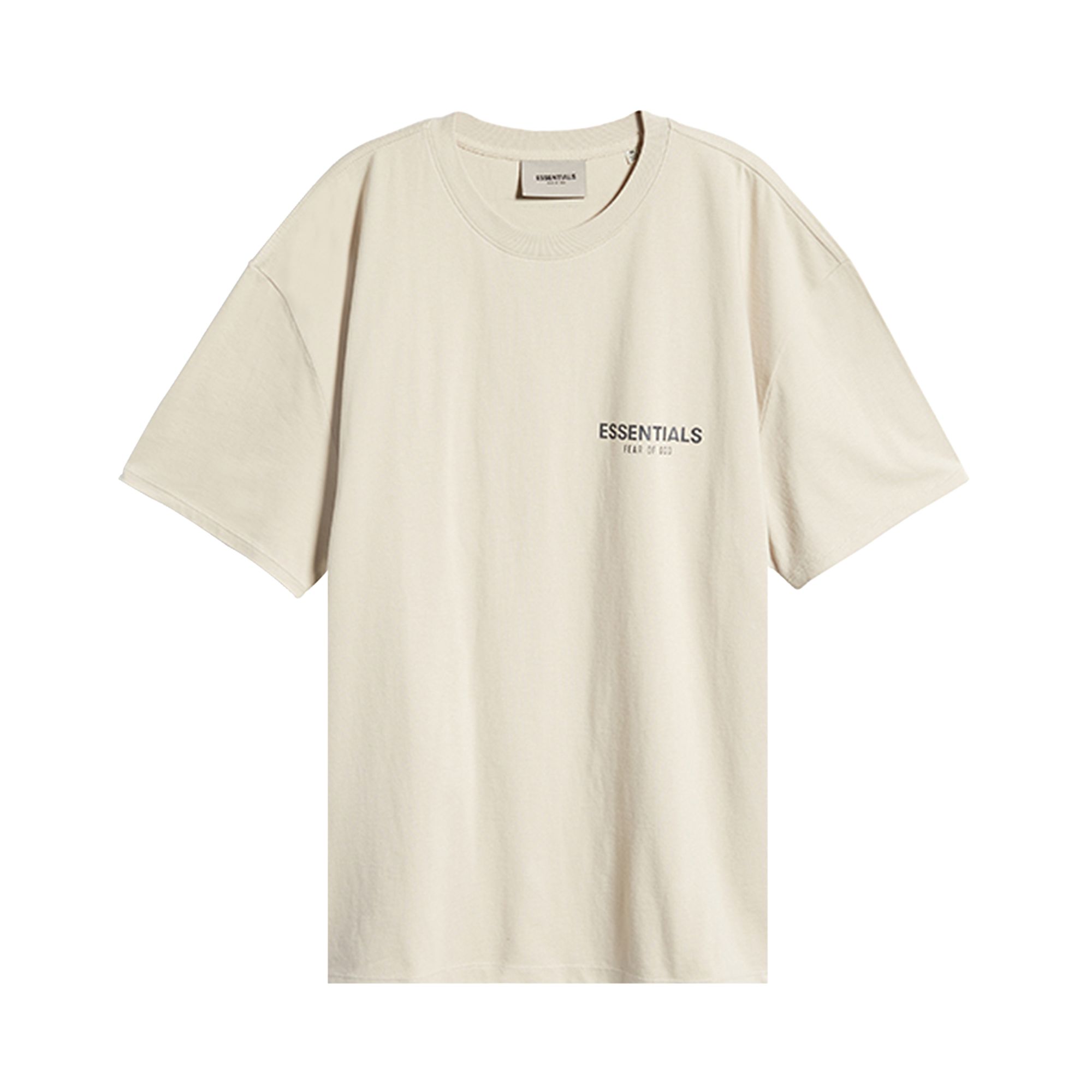 Fear of God Essentials T-Shirt 'Stone' | Cream | Men's Size S