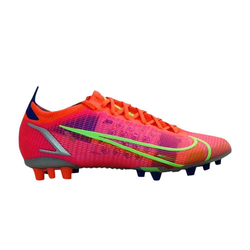 Pre-owned Nike Mercurial Vapor 14 Elite Ag 'bright Crimson Volt' In Pink