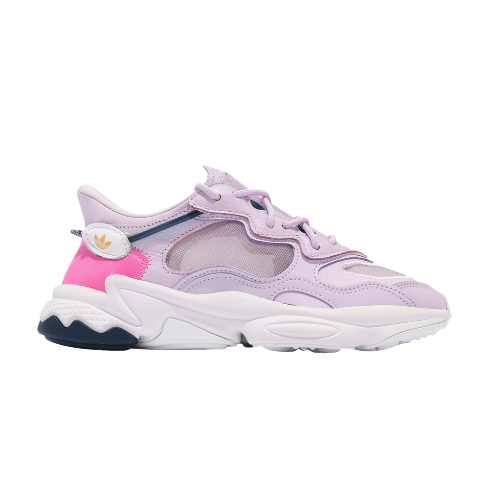 Pre-owned Adidas Originals Wmns Ozweego Lite 'purple Tint Screaming Pink'
