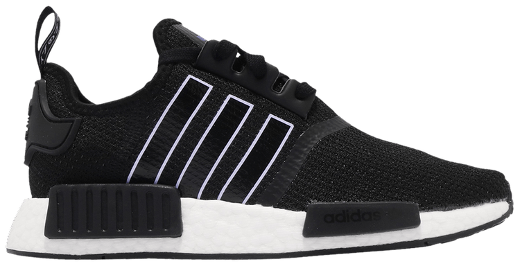 Adidas NMD R1 Black Dust Purple