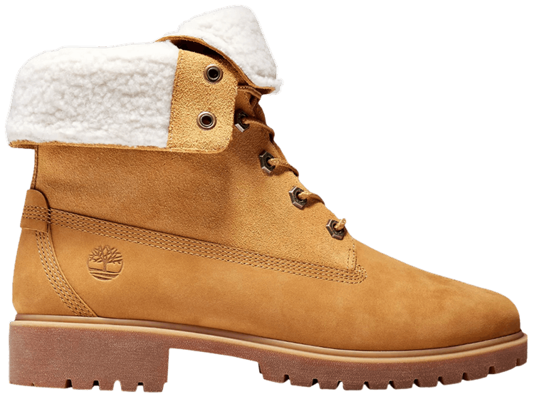 Wmns Jayne Waterproof Fleece Fold-Down Boot 'Wheat'