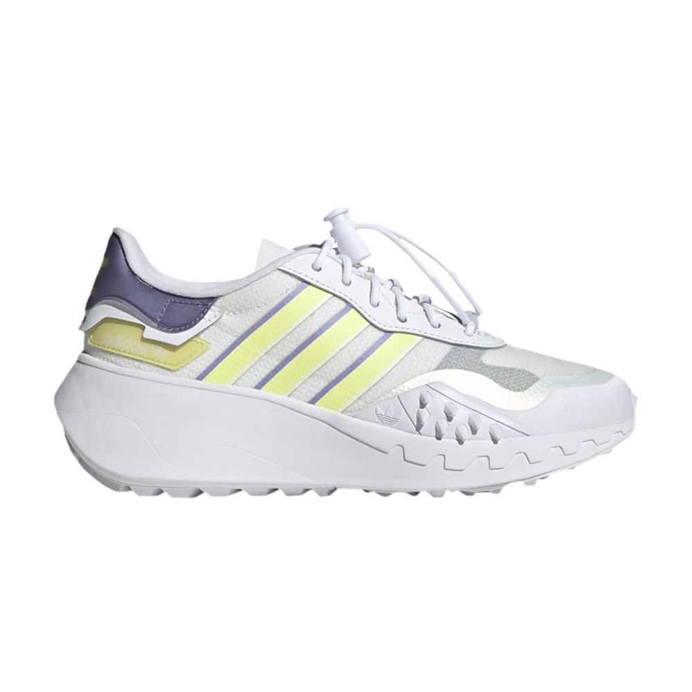 ADIDAS ORIGINALS WMNS CHOIGO 'WHITE PULSE YELLOW PURPLE'