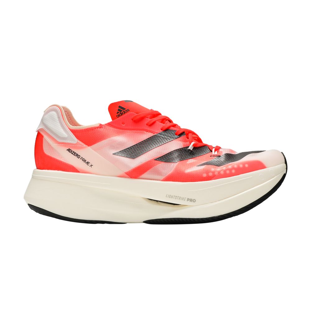 adidas Adizero Prime X 'White Solar Red' | Men's Size 9