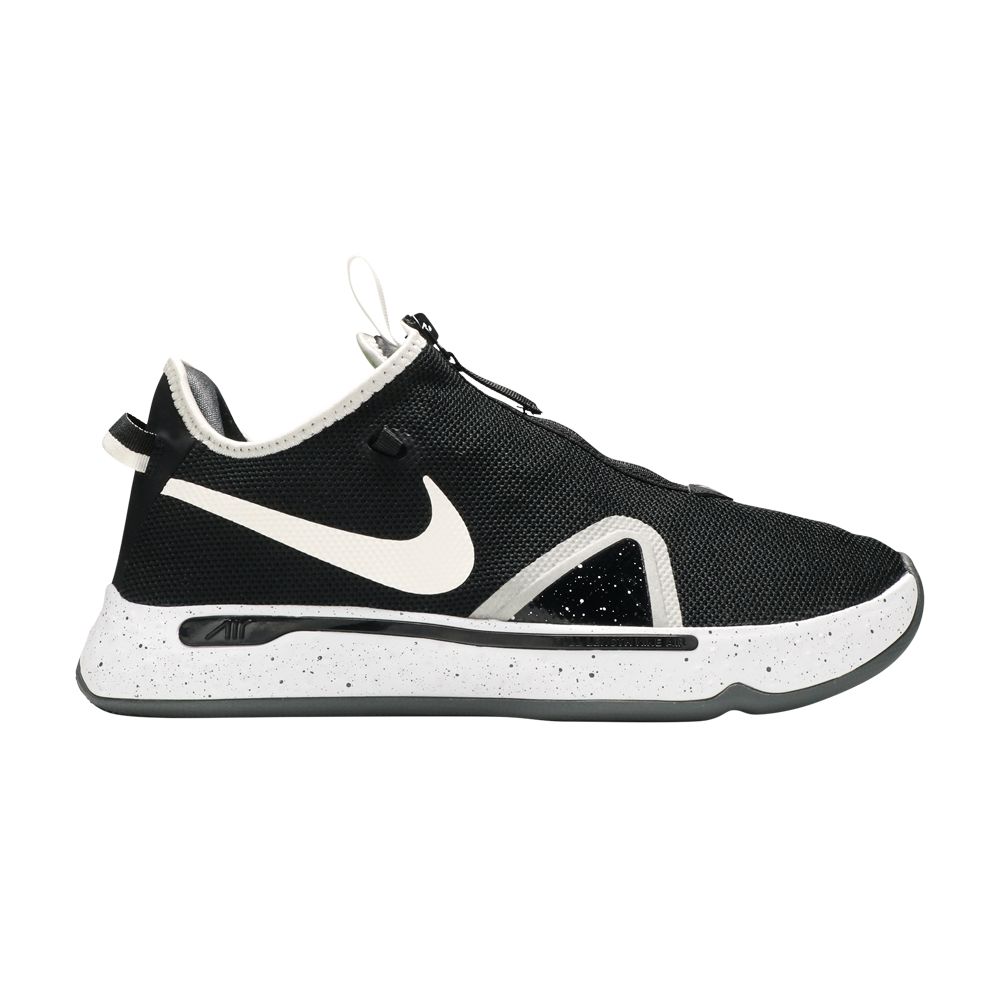 Nike PG 4 Team 'Black Platinum' | Men's Size 9.5