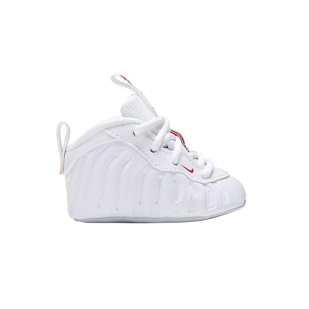 Pre-owned Nike Lil Posite One Crib Bootie 'thank You Plastic Bag' | White | Infant Size 4