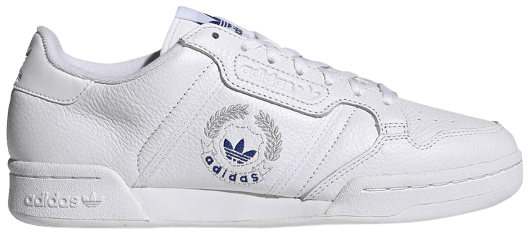 Adidas Continental 80 OG Crest   White Navy