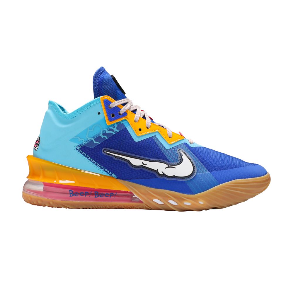 Space Jam x LeBron 18 Low 'Wile E. x Nike Roadrunner' | Multi-Color | Men's Size 9.5 - CV7562-401