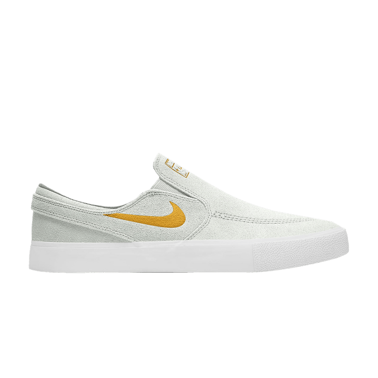 Buy Zoom Stefan Janoski Slip RM SB Summit White University Gold AT8899 100 GOAT CA