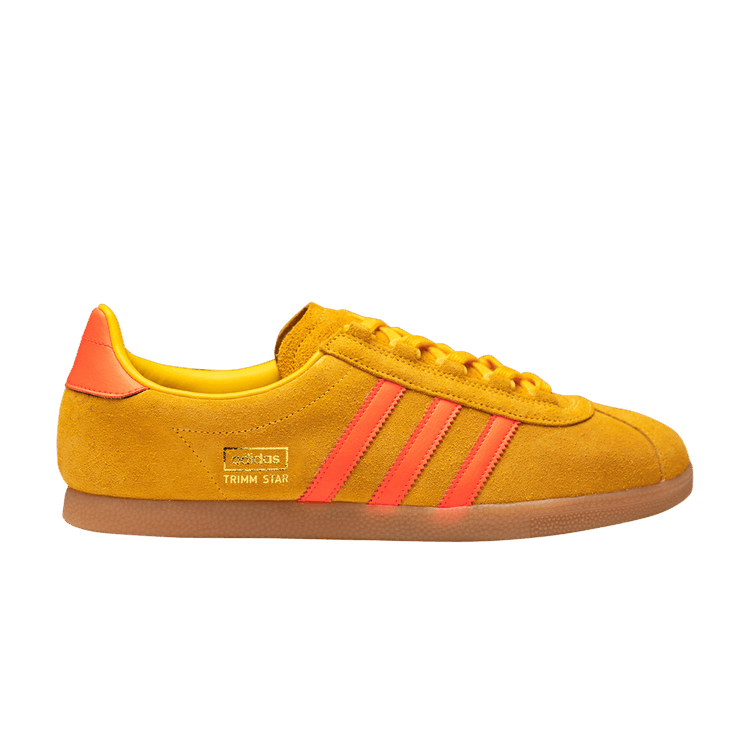 Adidas trimm star brown and red clearance