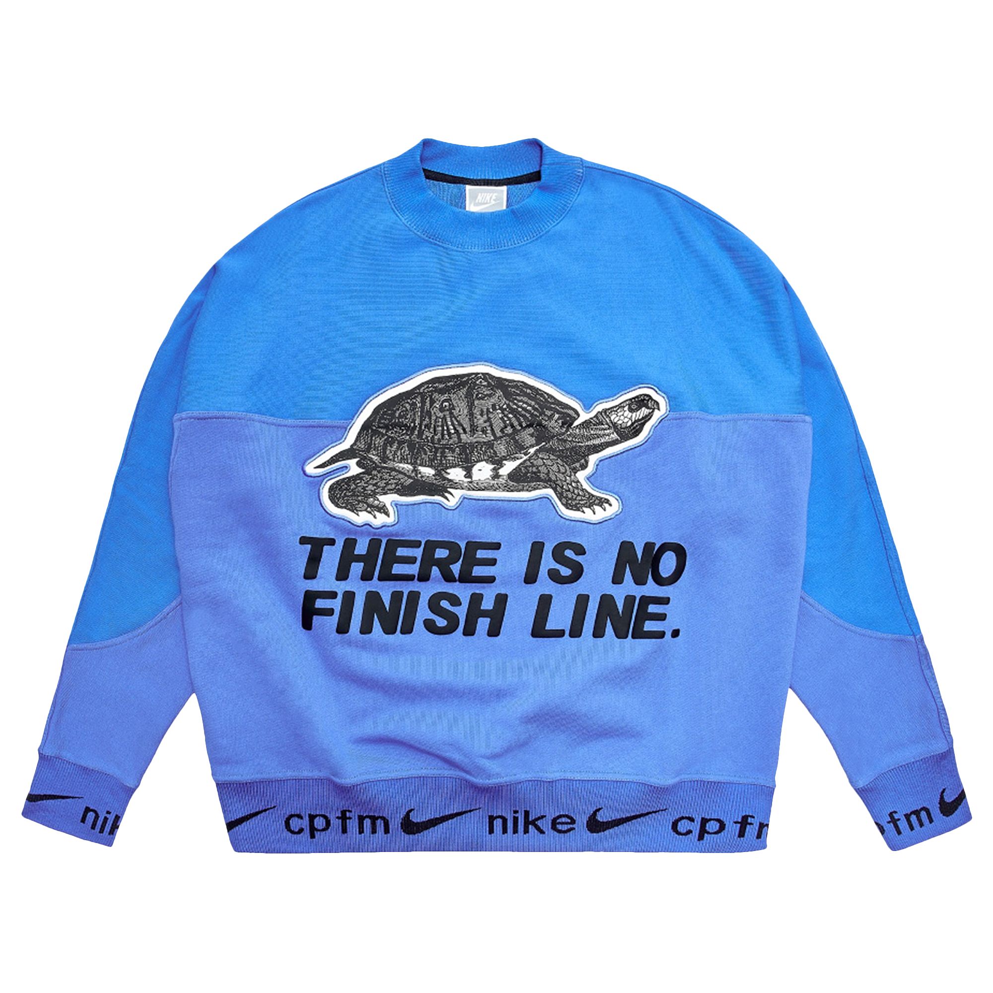 Nike x Cactus Plant Flea Market Fleece Crewneck 'Blue' | Men's Size M