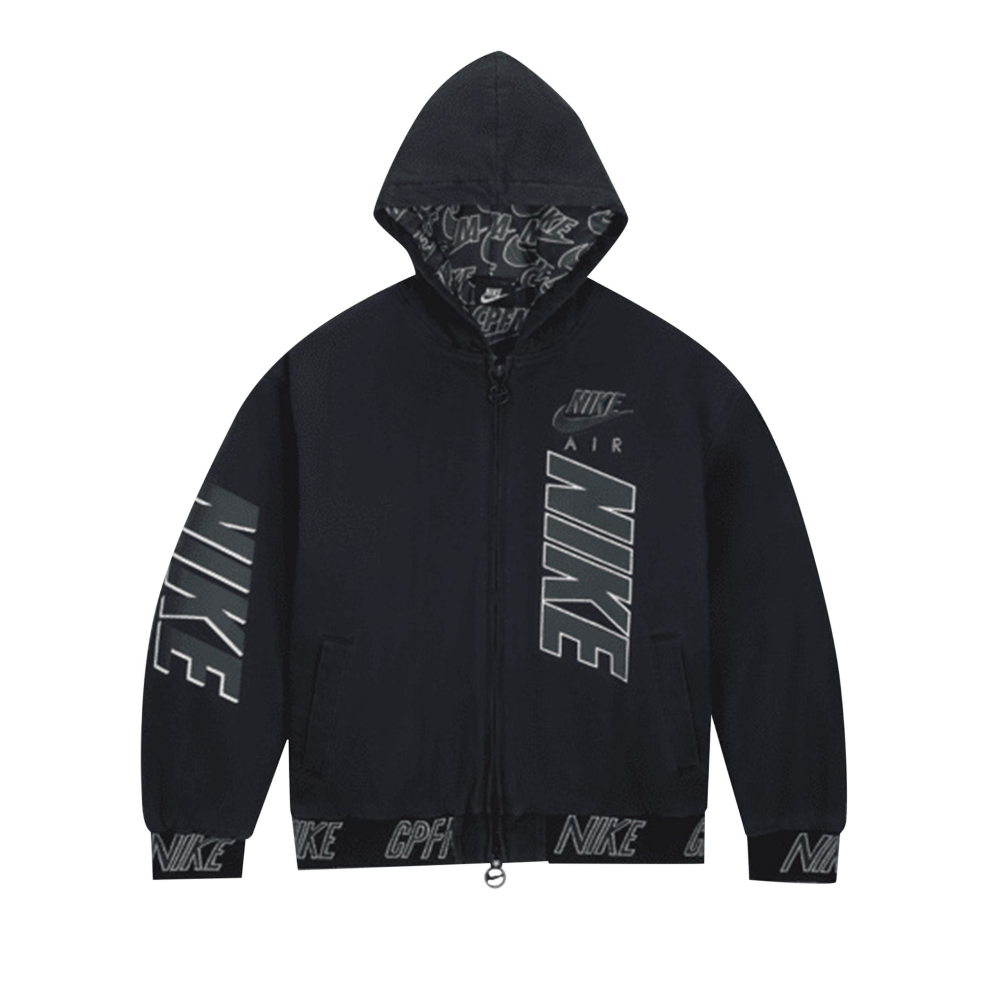 Nike x Cactus Plant Flea Market Work Jacket 'Black' | Men's Size 2XL