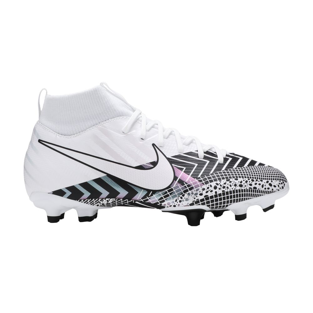 Pre-owned Nike Mercurial Superfly 7 Academy Mds Mg Ps 'dream Speed - White Black' | Kid's Size 3.5