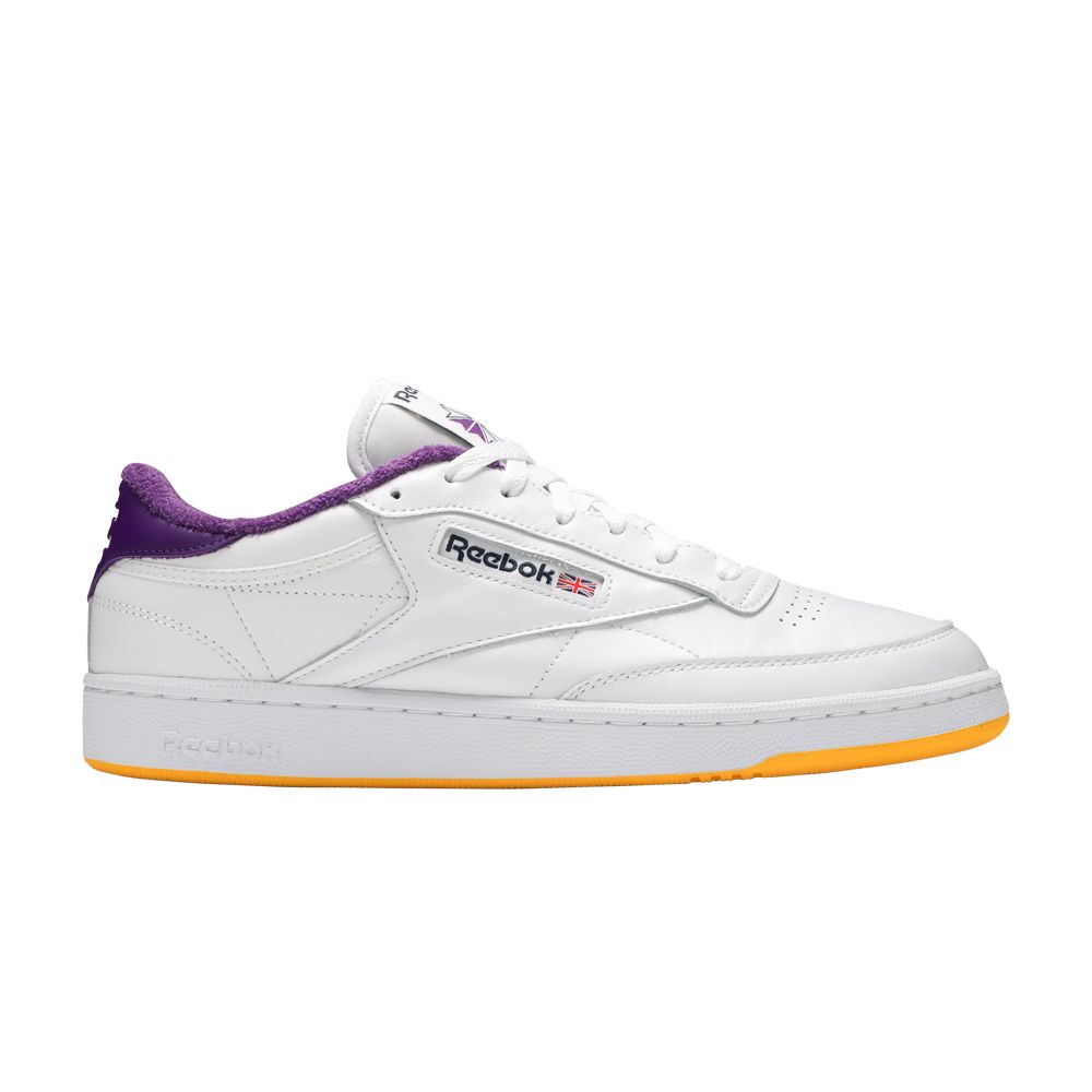 Reebok Eric Emanuel x Club C 85 'Regal Purple' | White | Men's Size 10