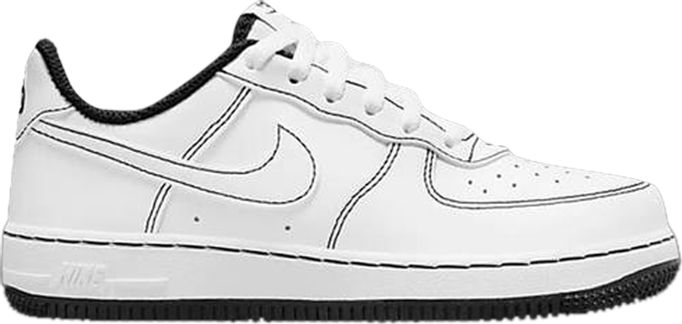 Force 1 PS 'Contrast Stitch - White Black'
