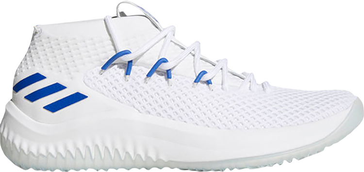 Dame 4 'White Blue Solid'
