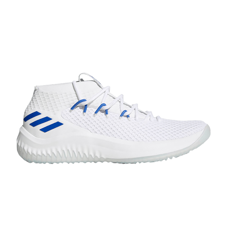 Buy Dame 4 White Blue Solid AC8648 GOAT CA