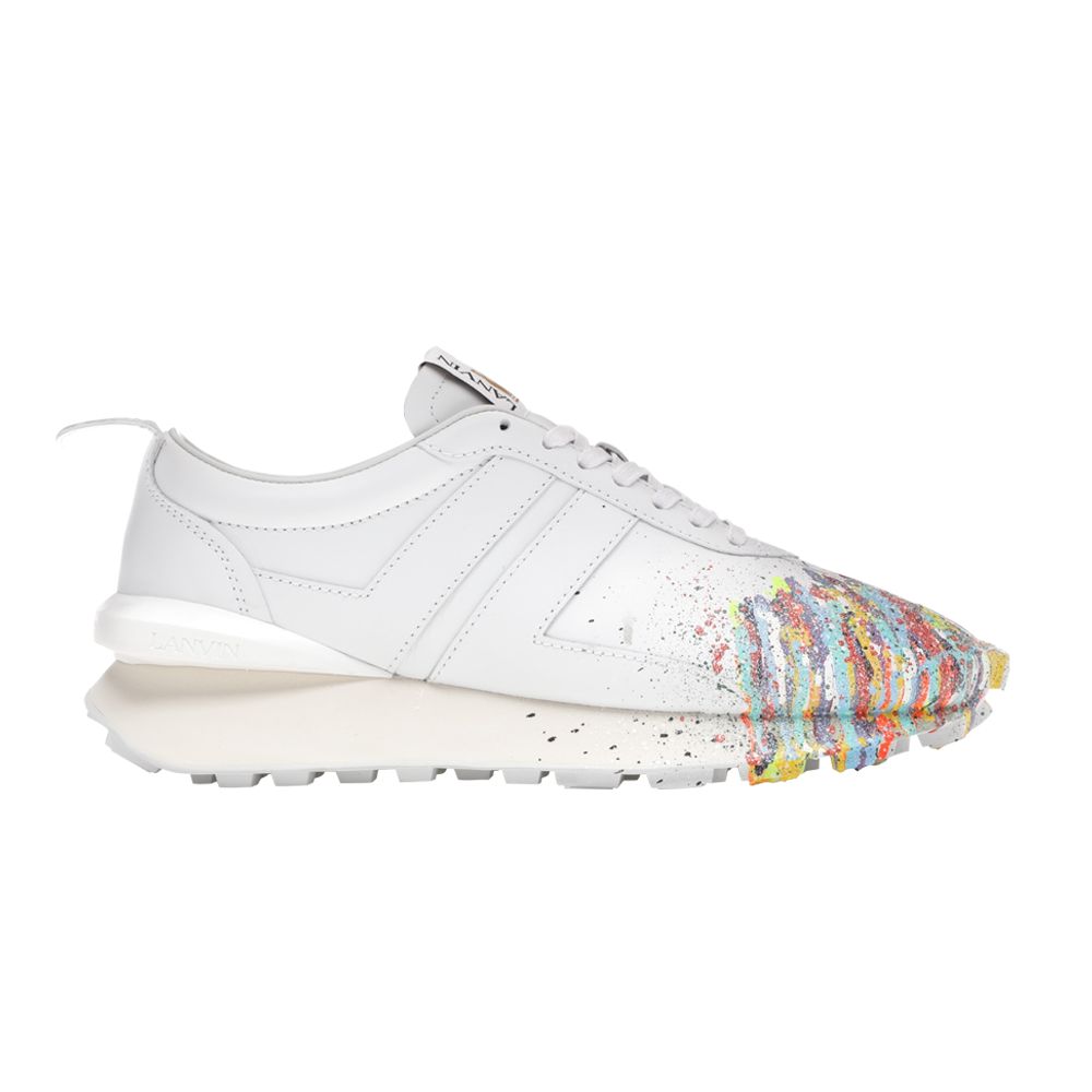 Lanvin Gallery Dept. x Lanvin Wmns Bumper 'Paint Drip - Optical White' | Women's Size 6