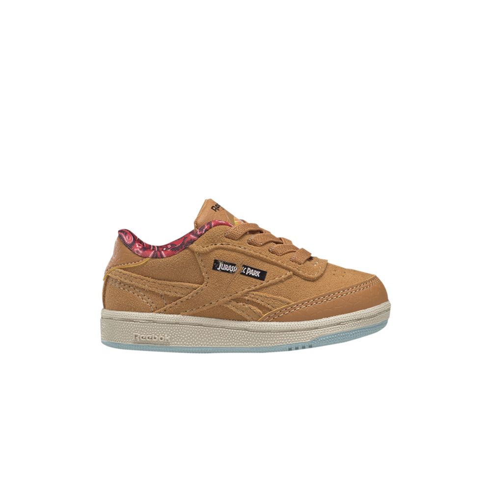 Reebok Jurassic Park x Club C 85 Toddler 'Dr. Alan Grant' | Brown | Infant Size 5.5