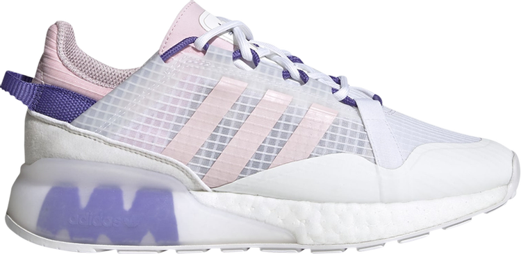Wmns ZX 2K Boost Pure 'White Clear Pink Purple'